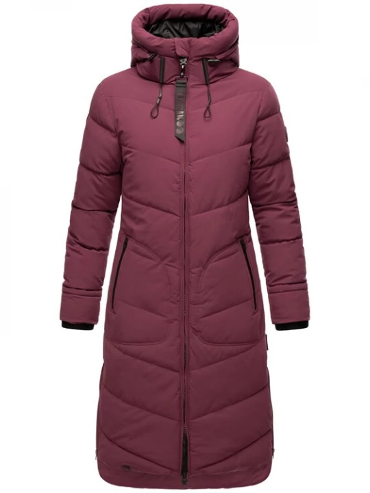 Foto van product MARIKOO Wintermantel 'Benikoo' bordeaux