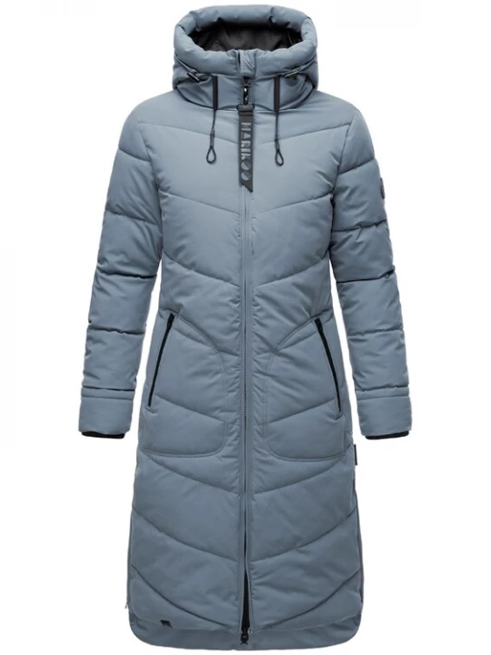 Foto van product MARIKOO Wintermantel 'Benikoo' smoky blue