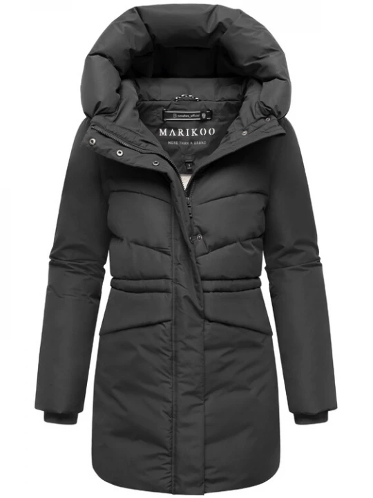 Foto van product MARIKOO Wintermantel 'Delilah 16' antraciet