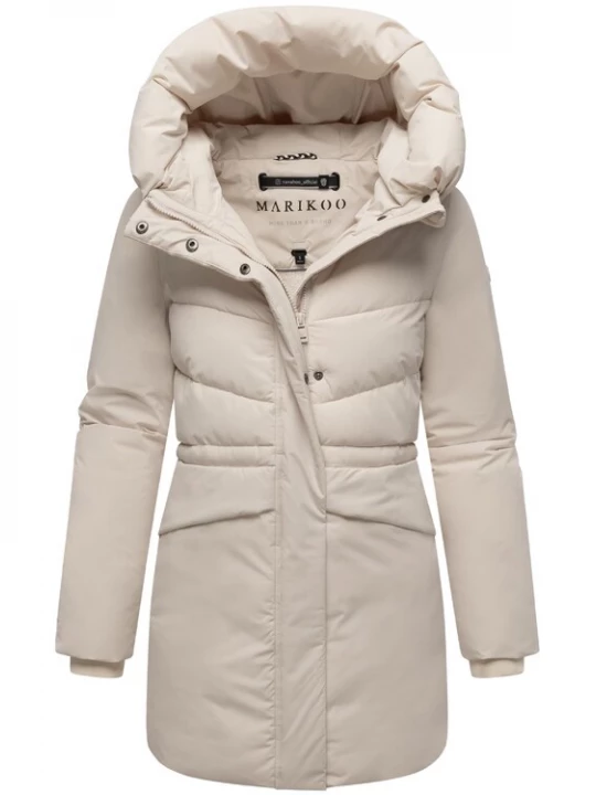 Foto van product MARIKOO Wintermantel 'Delilah 16' sand