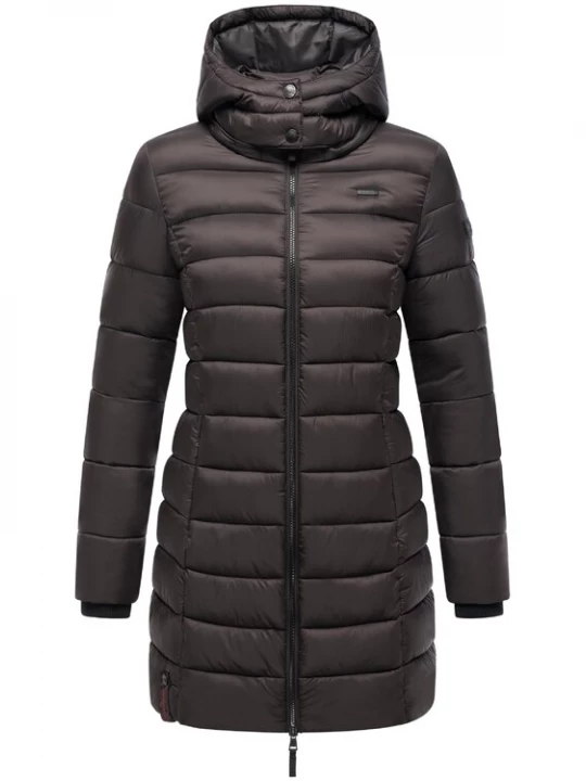 Foto van product MARIKOO Wintermantel donkerbruin