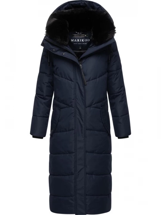 Foto van product MARIKOO Wintermantel 'Hingucker XIV-1' navy