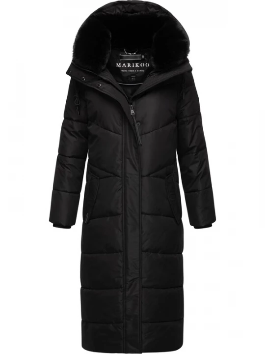 Foto van product MARIKOO Wintermantel 'Hingucker XIV-1' zwart