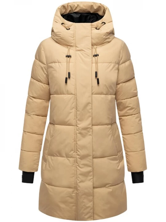 Foto van product MARIKOO Wintermantel 'Kaituu XVI' beige
