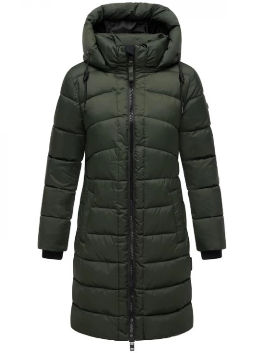 Foto van product MARIKOO Wintermantel 'Kaltnäschen 16' donkergroen