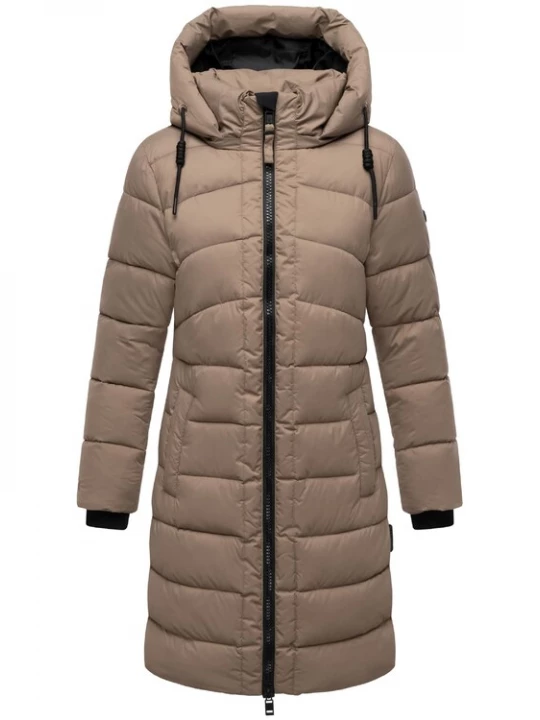Foto van product MARIKOO Wintermantel 'Kaltnäschen 16' taupe