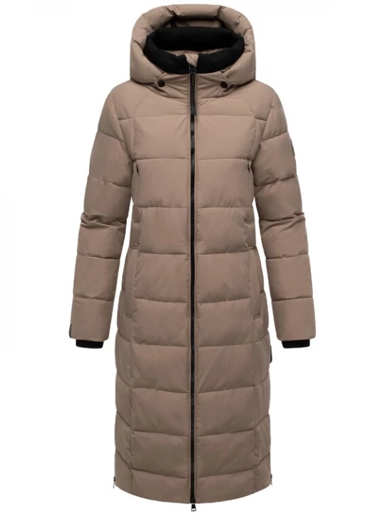 Foto van product MARIKOO Wintermantel 'Lanitaa XVI' taupe