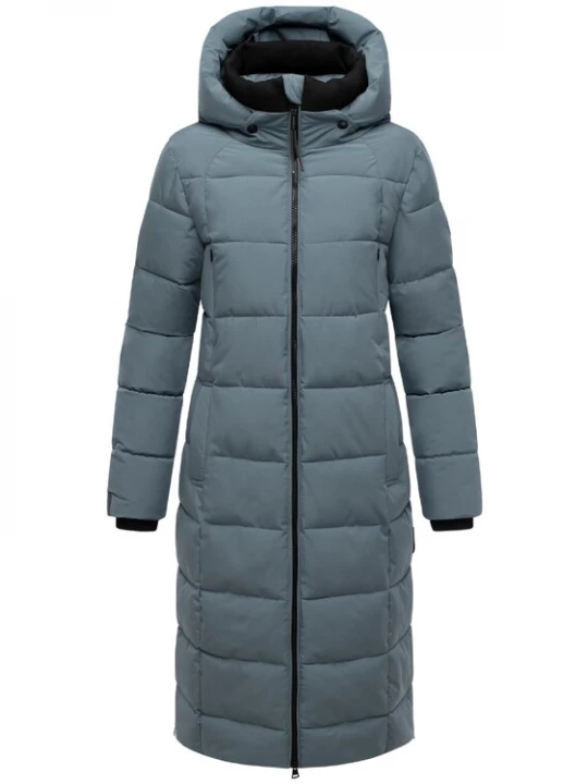 Foto van product MARIKOO Wintermantel 'Lanitaa XVI' duifblauw