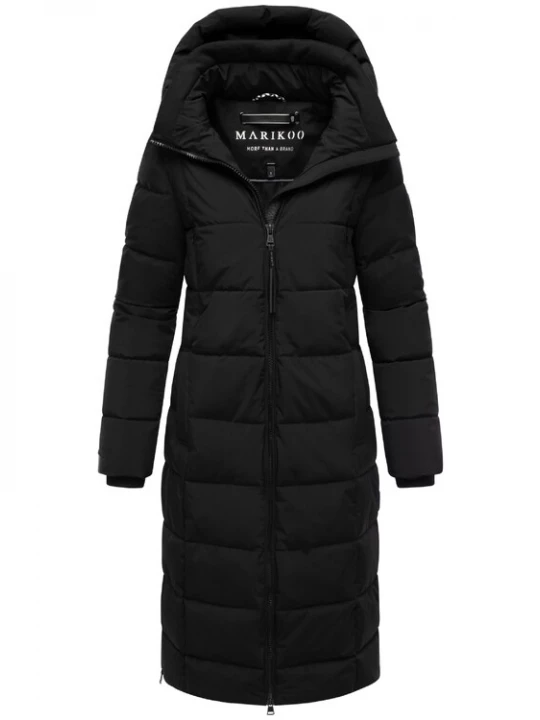 Foto van product MARIKOO Wintermantel 'Lanitaa XVI' zwart