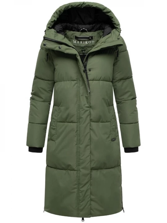 Foto van product MARIKOO Wintermantel 'Michikoo XVI' groen