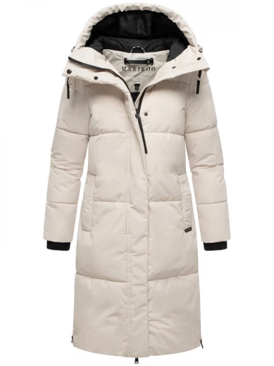 Foto van product MARIKOO Wintermantel 'Michikoo XVI' offwhite