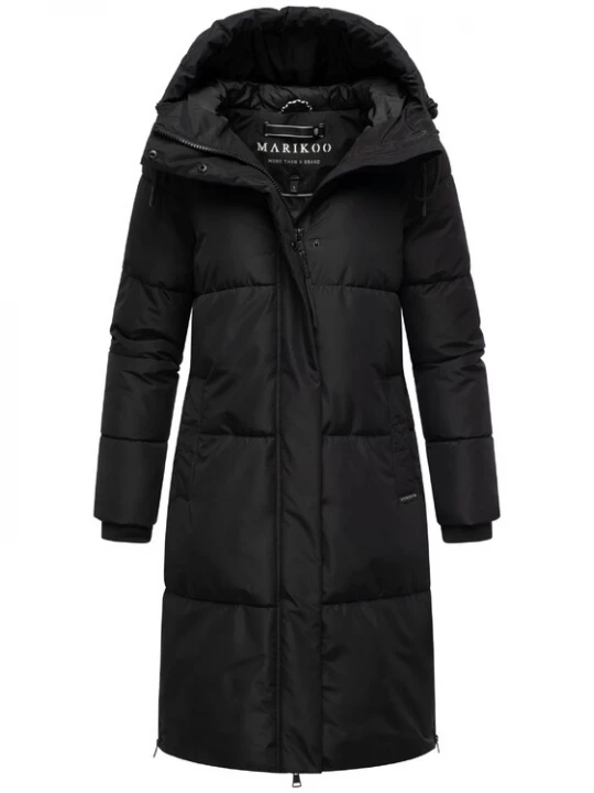 Foto van product MARIKOO Wintermantel 'Michikoo XVI' zwart