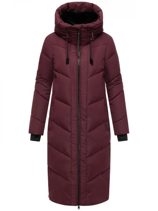 Foto van product MARIKOO Wintermantel 'Nadaree XVI' bordeaux