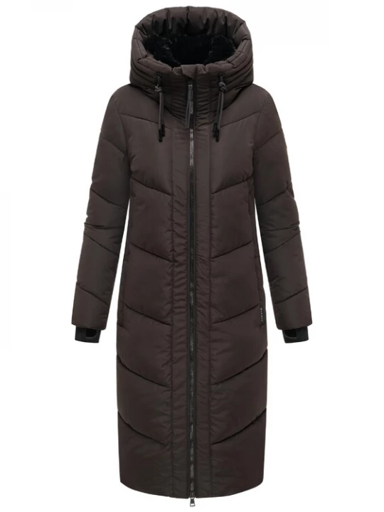 Foto van product MARIKOO Wintermantel 'Nadaree XVI' donkerbruin