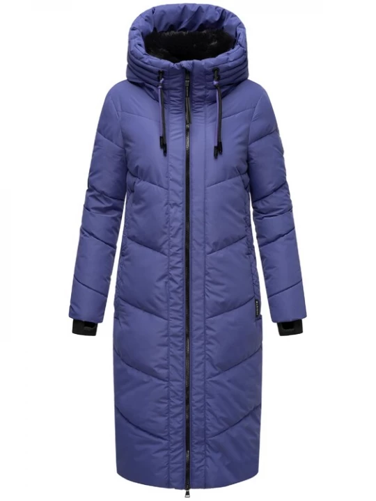 Foto van product MARIKOO Wintermantel 'Nadaree XVI' lila / violetblauw
