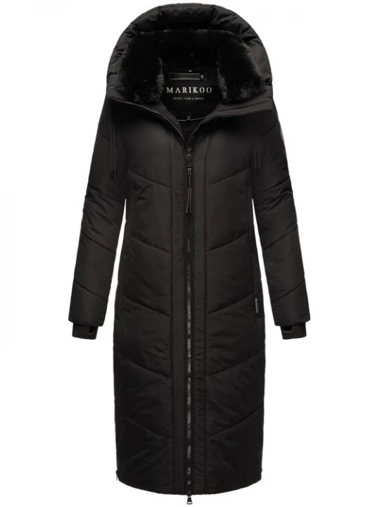 Foto van product MARIKOO Wintermantel 'Nadaree XVI' zwart