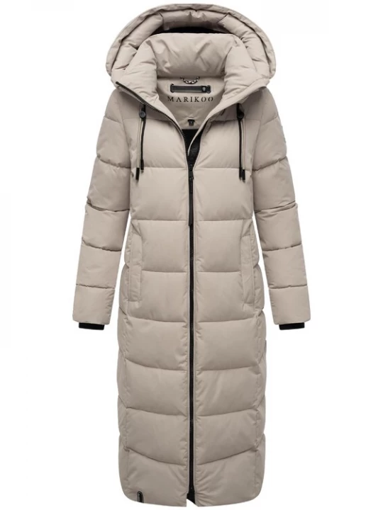Foto van product MARIKOO Wintermantel 'Nadeshikoo XVI' beige