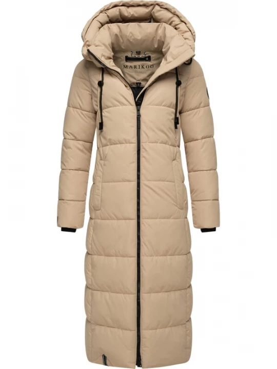 Foto van product MARIKOO Wintermantel 'Nadeshikoo XVI' beige