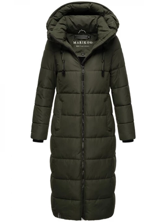 Foto van product MARIKOO Wintermantel 'Nadeshikoo XVI' kaki