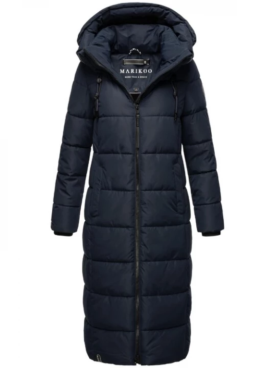 Foto van product MARIKOO Wintermantel 'Nadeshikoo XVI' navy