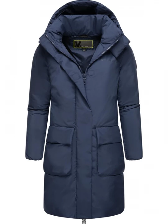 Foto van product MARIKOO Wintermantel 'Nanami 16' marine