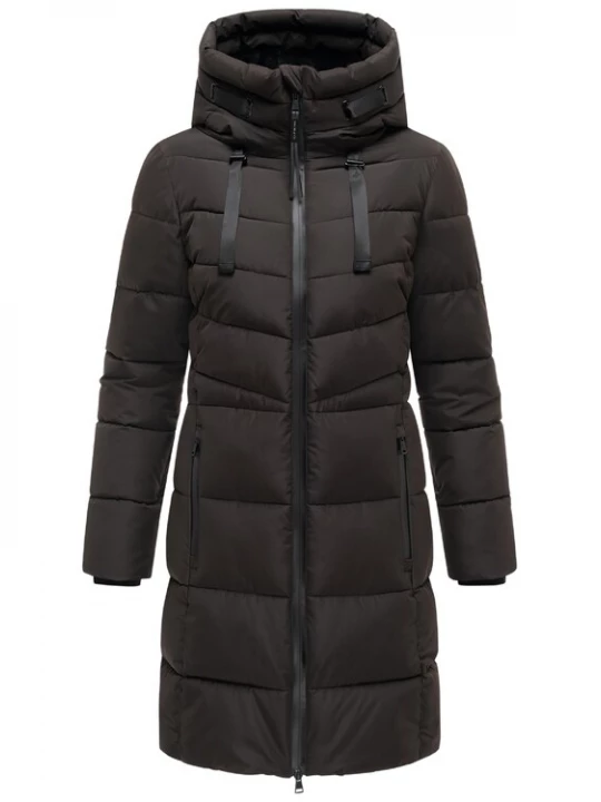 Foto van product MARIKOO Wintermantel 'Natsukoo XVI' donkerbruin
