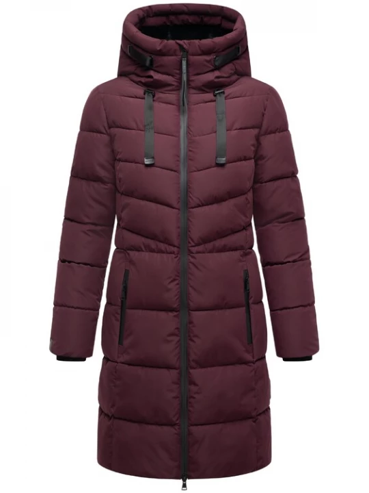 Foto van product MARIKOO Wintermantel 'Natsukoo XVI' rood / bordeaux
