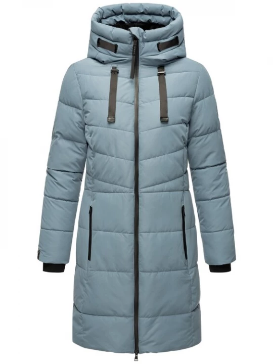 Foto van product MARIKOO Wintermantel 'Natsukoo XVI' smoky blue