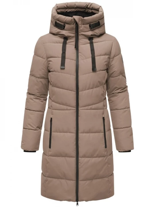 Foto van product MARIKOO Wintermantel 'Natsukoo XVI' taupe