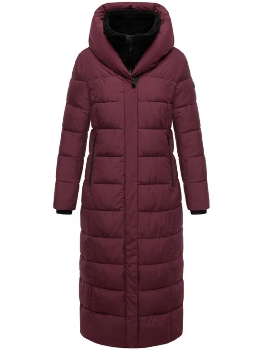 Foto van product MARIKOO Wintermantel 'Pakoraa 16' bordeaux