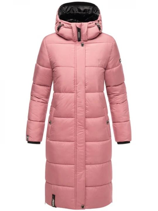 Foto van product MARIKOO Wintermantel pastellila / zwart