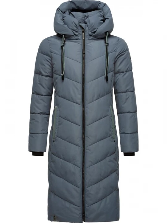 Foto van product MARIKOO Wintermantel 'Sahnekatzii XIV-1' duifblauw
