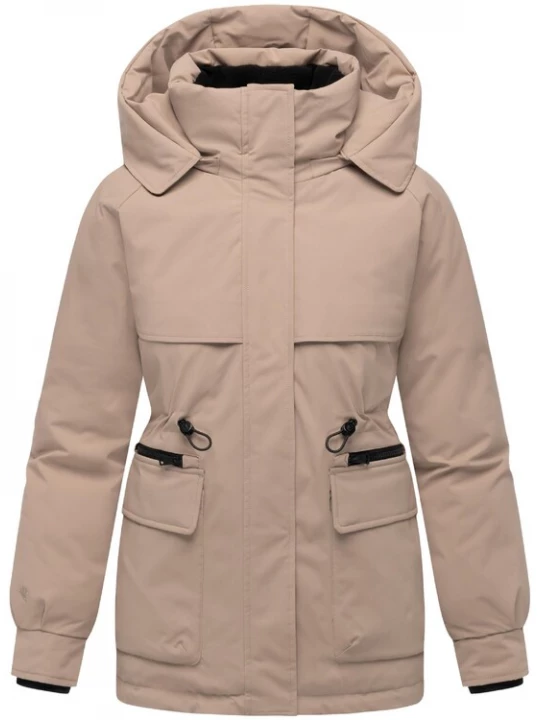 Foto van product MARIKOO Wintermantel 'Shigaraa XVI' taupe