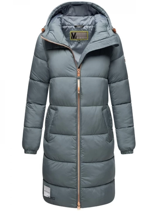 Foto van product MARIKOO Wintermantel smoky blue