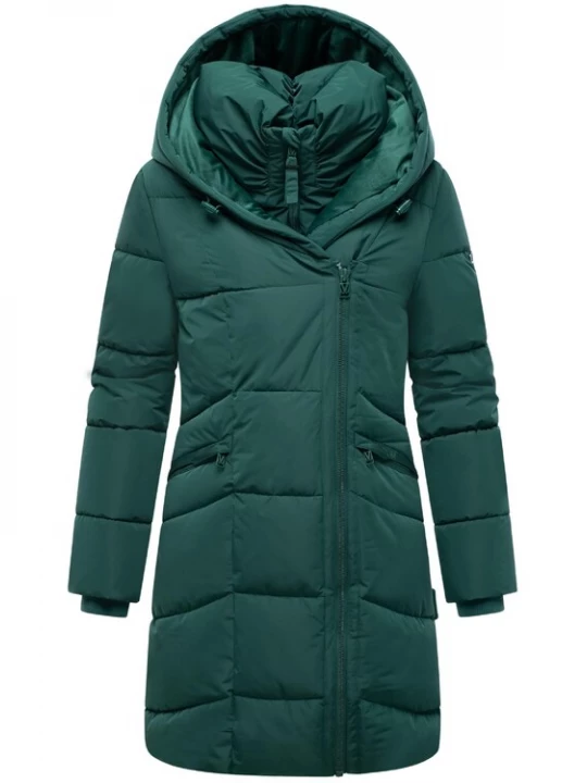 Foto van product MARIKOO Wintermantel 'Virenaa 16' groen
