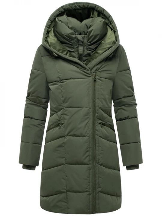 Foto van product MARIKOO Wintermantel 'Virenaa 16' groen