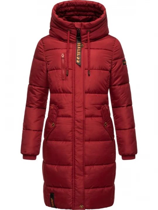 Foto van product MARIKOO Wintermantel 'Yuikoo' bloedrood