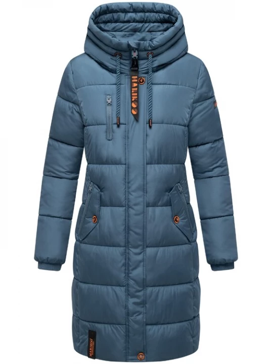 Foto van product MARIKOO Wintermantel 'Yuikoo' duifblauw