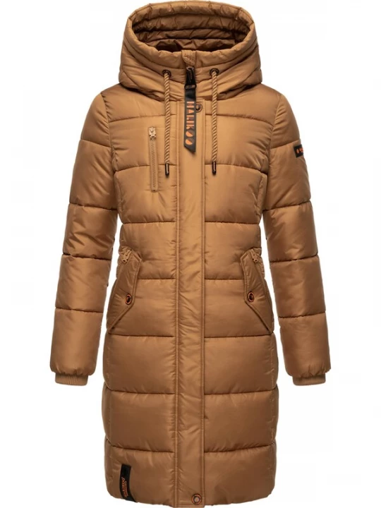 Foto van product MARIKOO Wintermantel 'Yuikoo' karamel
