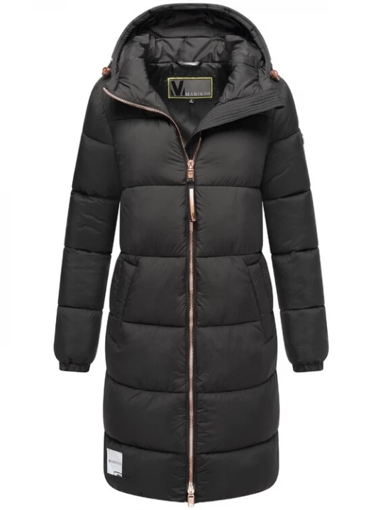 Foto van product MARIKOO Wintermantel zwart