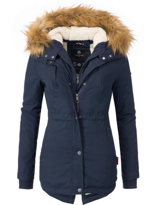 Foto van product MARIKOO Winterparka 'Akira' nachtblauw