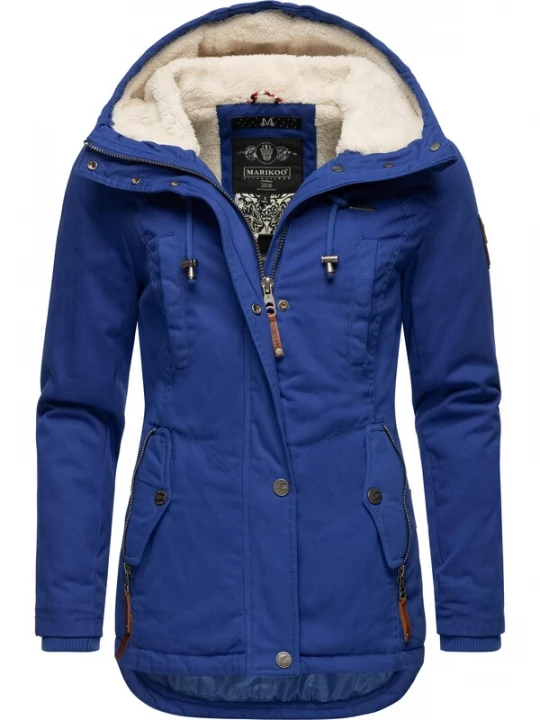 Foto van product MARIKOO Winterparka 'Bikoo' blauw / bruin