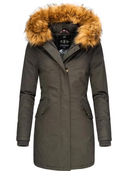 Foto van product MARIKOO Winterparka 'Karmaa' antraciet