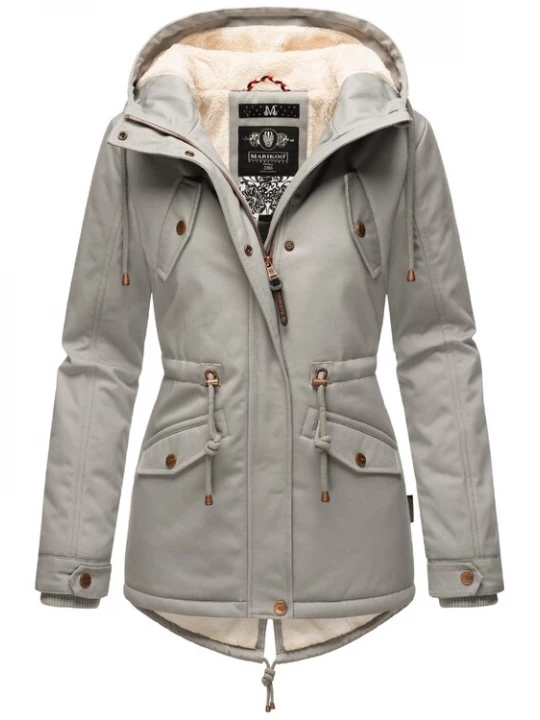 Foto van product MARIKOO Winterparka 'Manolya' grijs