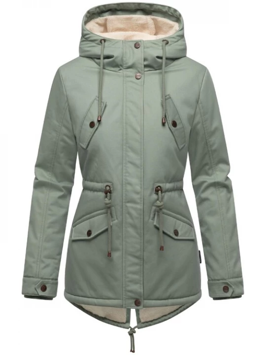Foto van product MARIKOO Winterparka 'Manolya' lichtgroen