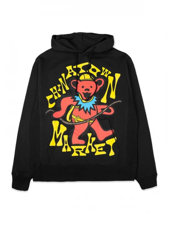 Foto van product MARKET Sweatshirt geel / rood / zwart
