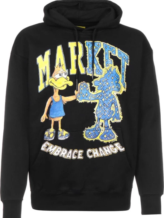 Foto van product MARKET Sweatshirt 'Market Dark and Light Duck Chinatown' gemengde kleuren / zwart