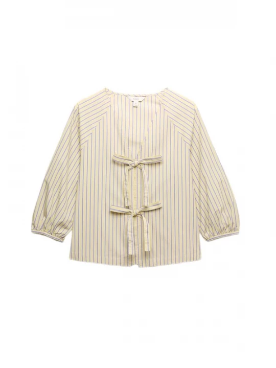 Foto van product Marks & Spencer Blouse blauw / lichtgeel