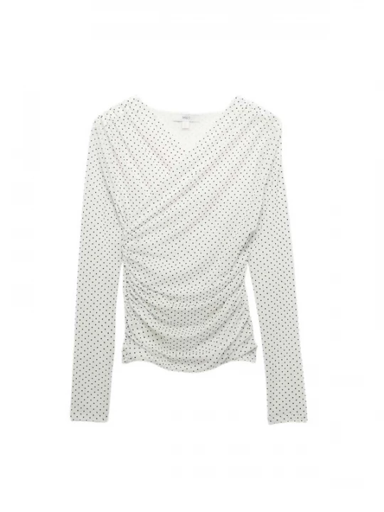 Foto van product Marks & Spencer Blouse ecru / zwart