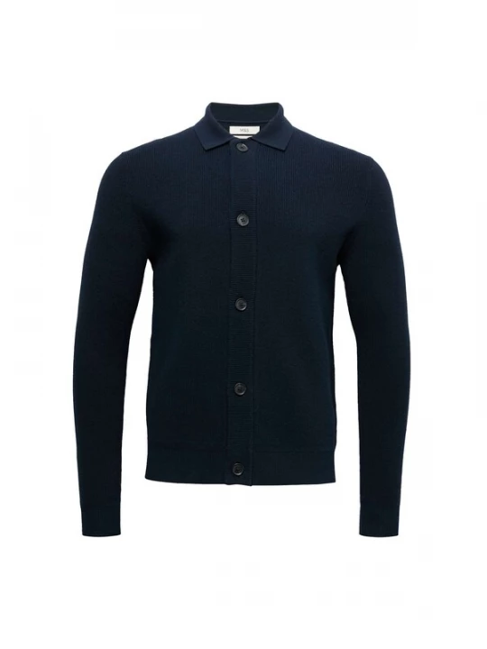 Foto van product Marks & Spencer Gebreid vest donkerblauw